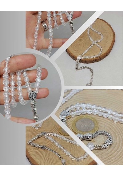 Necef Taşı 99luk Tesbih 6mm 22465 Çok Renkli