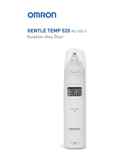 Omron Gentle Temp 520 Kulaktan Ateş Ölçer