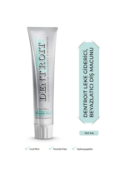Dentroit Leke Giderici Beyazlatıcı Diş Macunu 100 Ml