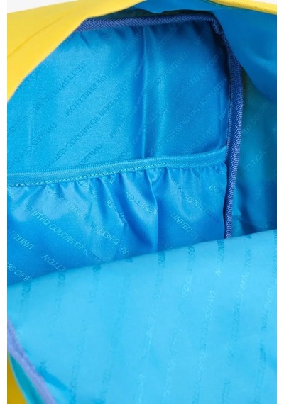 United Colors Of Benetton Bntknk Unisex Sırt Çantası Sarı - Mavi