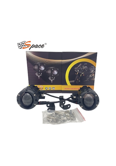 Space Offroad Sis Lambası Sarı-beyaz 6.4 X 8.1 X 5.9 Cm Set 12-60v / Lass367