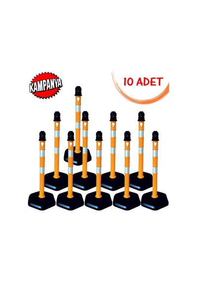 Bariyer Otopark Ağırlık Dikmeleri Duba Dubalı Uyarı Dikmesi Sarı