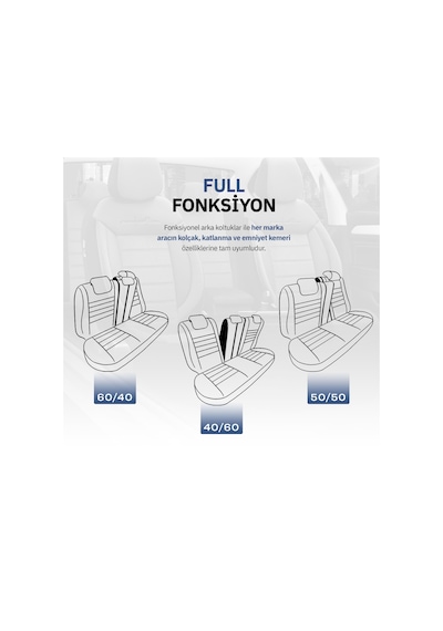 Otom Comfortline Design Premium Oto Koltuk Kılıfı - 550066790