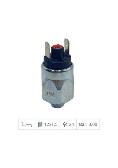 Kapı-fren Müşürü M12 X 1.5 3 Bar