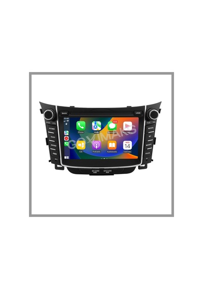 Hyundai İ30 2012-2016 Uyumlu 4 Gb Ram 64 Gb Hafıza Androıd Multımedıa Teyp 7"