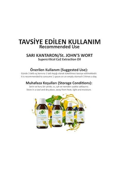 Gökçek Şifa Sarı Kantaron Süperkritik Mix Yağı 50 ML