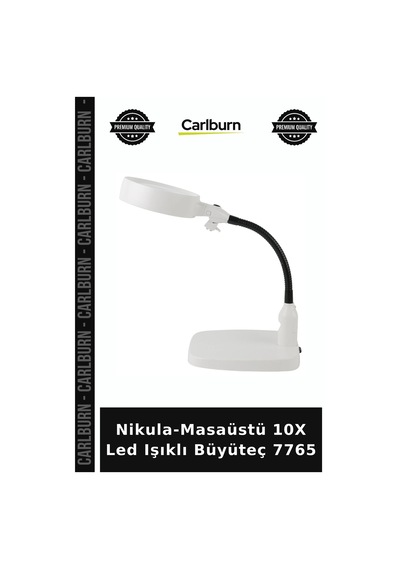 Nikula-masaüstü 10x Led Işıklı Büyüteç 7765 Bilim Hobi