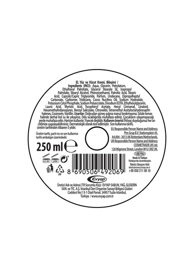 Emotion Bliss Kadın Sprey Deodorant 150 ML + Arko Hindistan Cevizi Besleyici Bakım Kremi 250 ML + Duru Duş Jeli 450 ML