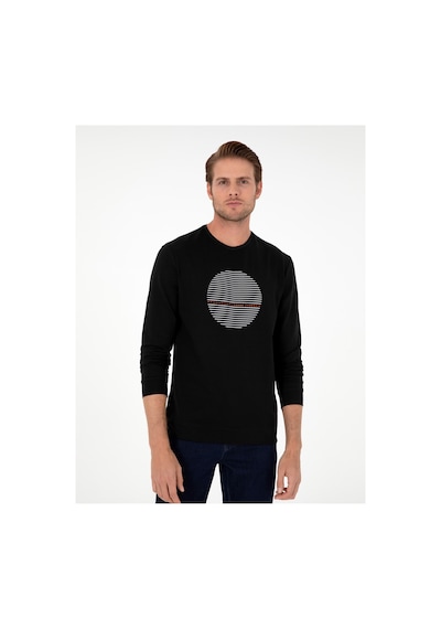 Pierre Cardin Siyah Regular Fit Sweatshirt 1941532