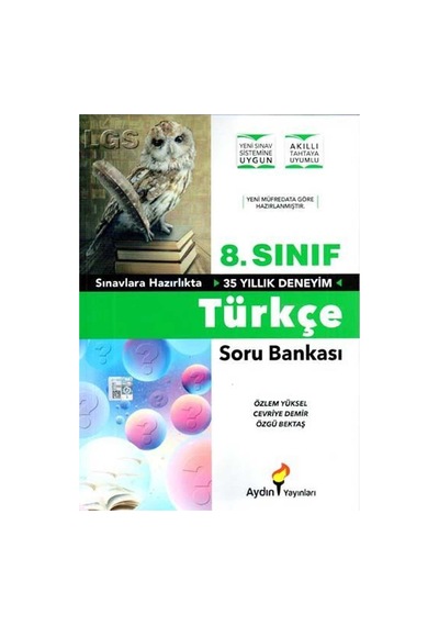 8. Sınıf Türkçe Soru Bankası -  Aydın Yayınları