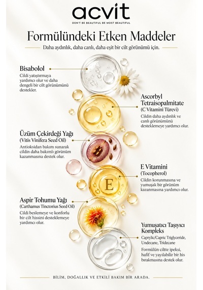 Işıltı 18 Bisabolol Aydınlatıcı Serum 30 ML