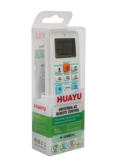 Sh Huayu K-1089e+l Üniversal Akıllı Klima Kumandası Led Işıklı Ve Geniş Uyumluluk Najmaddin