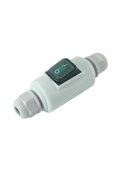 Pm-26936 Su Geçirmez Beyaz Kablo Switch 4 Pin