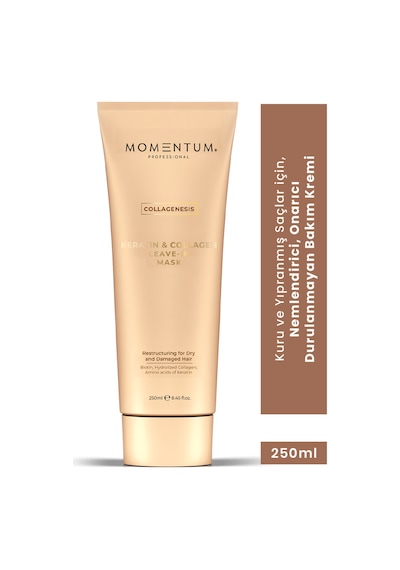 Momentum Keratin & Collagen Durulanmayan Saç Bakım Maskesi 250 ML