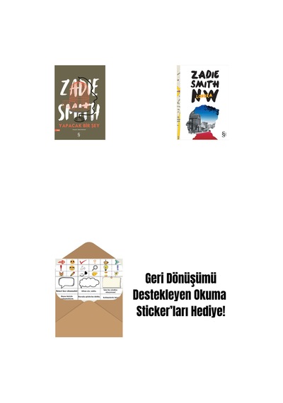 Yapacak Bir Şey + Nw, Londra + Okuma Sticker'ları