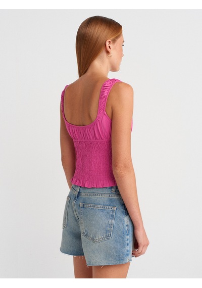 Dilvin 50867 Askılı Bluz-ş.pembe Ş.pembe