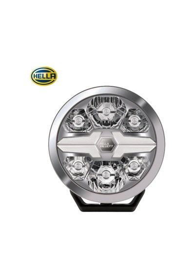 Hella 12v-24v Led Lamba Off-road Yuvarlak Krom Çerçeve 3000 Sarı-beyaz 220 Mm