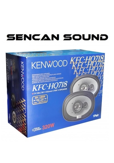 Kenwood Kfc Hq718 320watts 6x9 - Sencan Sound