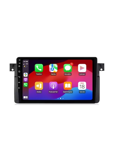 Bmw 3 Serisi E46 Android Multimedya Sistemi 4-64 Cadence 1998-2005 +360 Kamera 9"