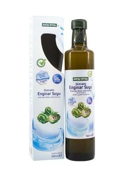 Aksuvital Ekstraktlı Enginar Suyu 500 Ml. 8'li Paket