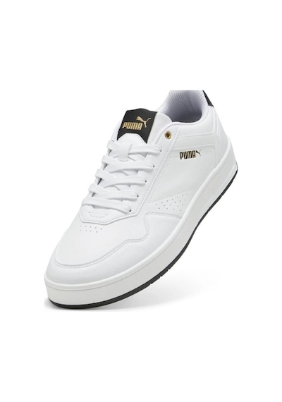 Puma 39501807 Court Classy Whıte Black Erkek Sneaker Beyaz Puma 39501807 Court Classy Whıte Black Erkek Sneaker Beyaz