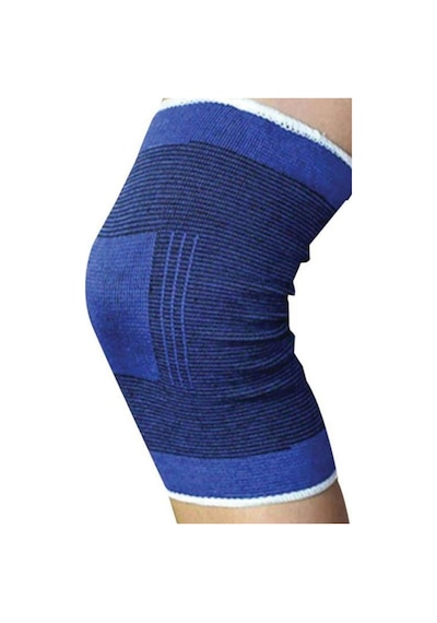 2 Li Elastik Dizlik - Egzersiz Ve Spor Dizliği Büyük Boy 23 Cm