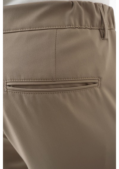 Efor Comfort Fit Beli Lastikli Bej Jogger Pantolon P 1184 Bej