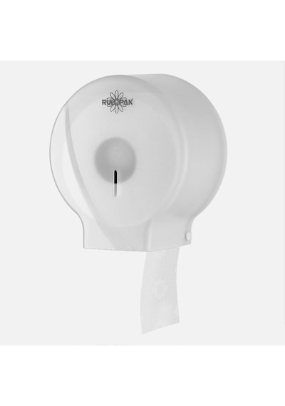 Rulopak Modern Mini Jumbo Tuvalet Kağıdı Dispenseri Beyaz