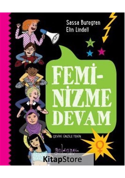 Feminizme Devam - Elin Lindell -  Sassa Buregren - Güldünya Yayınları