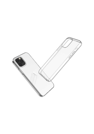 Kilifone - İphone 12 Pro Uyumlu Kılıf Şeffaf Esnek Soft Süper Silikon Kapak - Renksiz - T14492