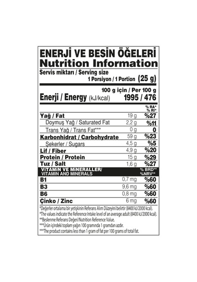 Yayla Notto Peynir Soğan Aromalı Mercimek Cipsi 55 G X12