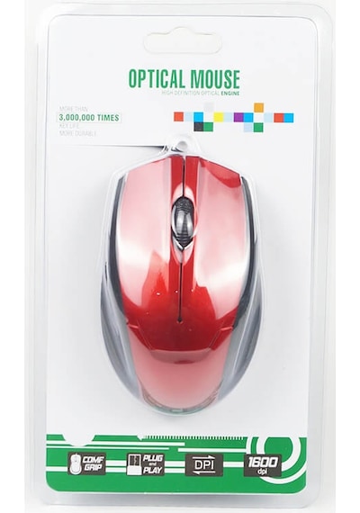 Wozlo WZ-3012 1600 DPI Kablolu USB Optik Mouse