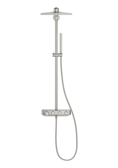 Grohe Euphoria Smartcontrol System 310 Cube Duo Duvara Monte Termostatik Bataryalı Duş Sistemi - 26508dc0