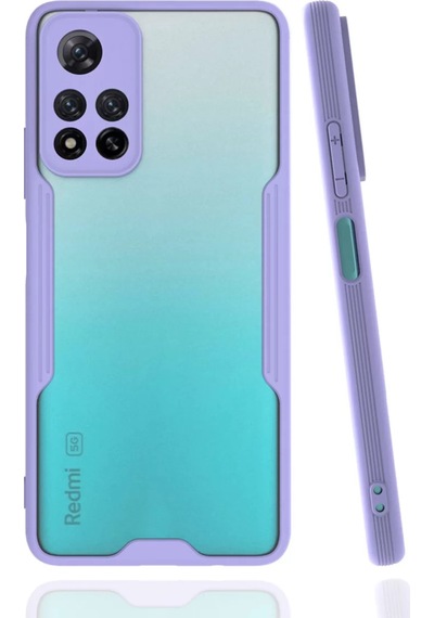 Newface Xiaomi Redmi Note 11 Pro Plus 5g Kılıf Platin Silikon - Lila