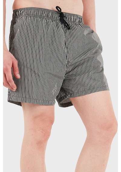 Emporio Armani Çizgili Mayo Short Erkek Deniz Şortu Em000583 Af20445 F1039 Siyah-bej Emporio Armani Çizgili Mayo Short Erkek Deniz Şortu Em000583 Af20445 F1039 Siyah-bej