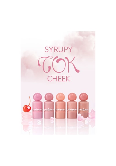 Perıpera Syrupy Tok Cheek 15 Breezy Grapefruit
