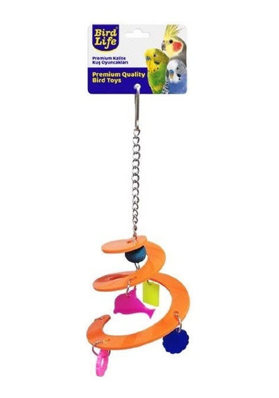 Birdlife Kuş Oyuncağı Akrilik Spiral Sarkaç
