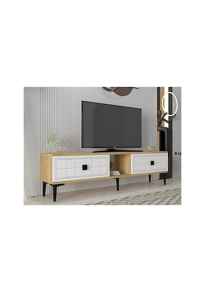 Tsa1501db Yuka Tv Sehpası Safirmeşe-beyaz 150cm Safirmeşe - Beyaz