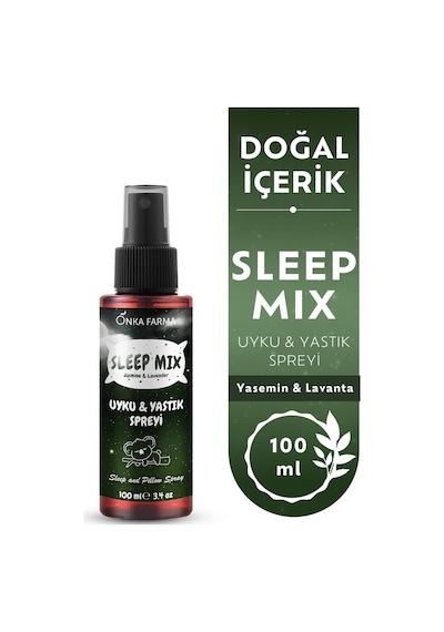Onka Farma Sleepmix Lavanta & Yasemin Uyku Yastık Spreyi 100 ML