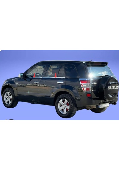 Suzuki Vitara Cam Çıta 2006-2011 Arası Paslanmaz Çelik 4 Prç.