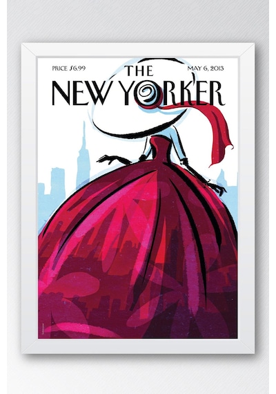 The New Yorker Çerçeveli Tablo May 6 2013