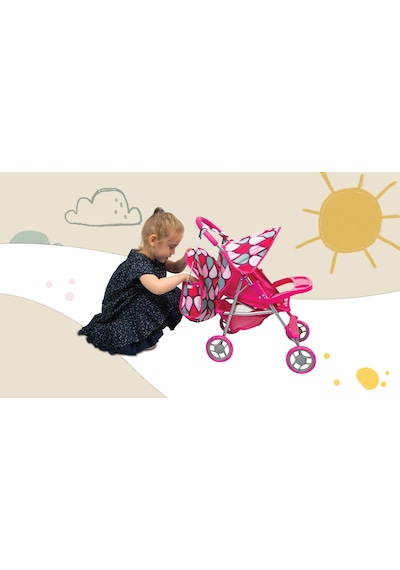 Nano Oyuncak Bebek Arabası Mini