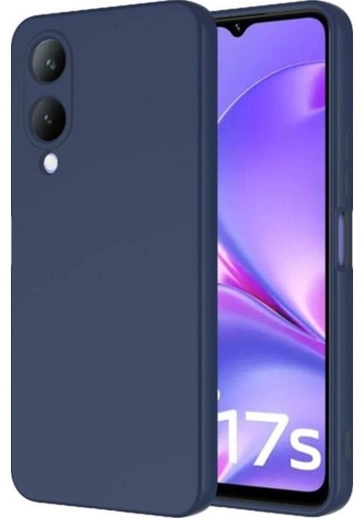 Vivo Y17s Kılıf Zore Mara Lansman Kapak Lacivert