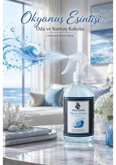 500 Ml Okyanus Oda Kumaş Ve Araç Kokusu