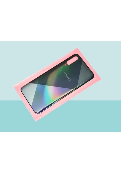 Samsung Galaxy A50s A507 Uyumlu Arka Kapak Batarya Kapağı - Siyah Çok Renkli