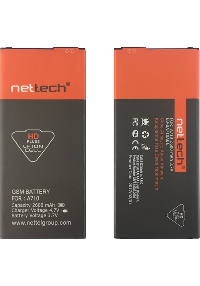 Teknonet Samsung Galaxy A710 A7 2016 Uyumlu 2900 Mah Batarya