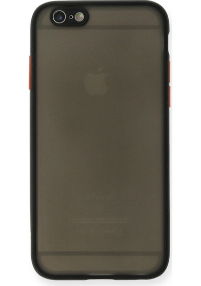 Apple iPhone Uyumlu   6 Kılıf Montreal Silikon Kapak - Siyah