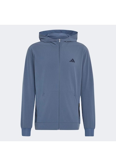 Adidas D4t Workout Erkek Mavi Ceket Ks6394