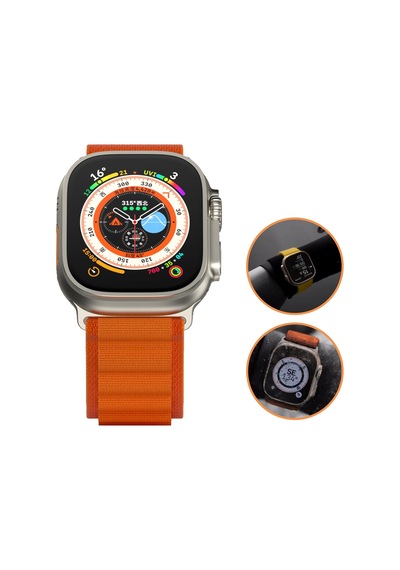 Corning Gorilla Hd Glass Protector49mm Apple Uyumlu  Watch Ultra Ekran Ko
