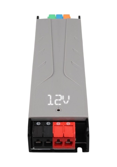 Ayt Powermaster Pm-26839 12 Volt 10 Amper 120 Watt Slim Metal Kasa Adaptör Voltaj Göstergeli 189x51x27mm